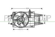 Lüfter, Motorkühlung 12 V PRASCO FT133F009