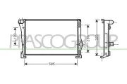 Kühler, Motorkühlung PRASCO FT133R008