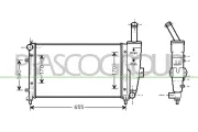 Kühler, Motorkühlung PRASCO FT133R009