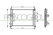 Kühler, Motorkühlung PRASCO FT137R011