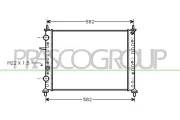 Kühler, Motorkühlung PRASCO FT137R013
