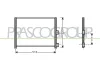 Kondensator, Klimaanlage PRASCO FT340C003