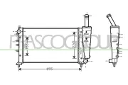 Kühler, Motorkühlung PRASCO FT340R007