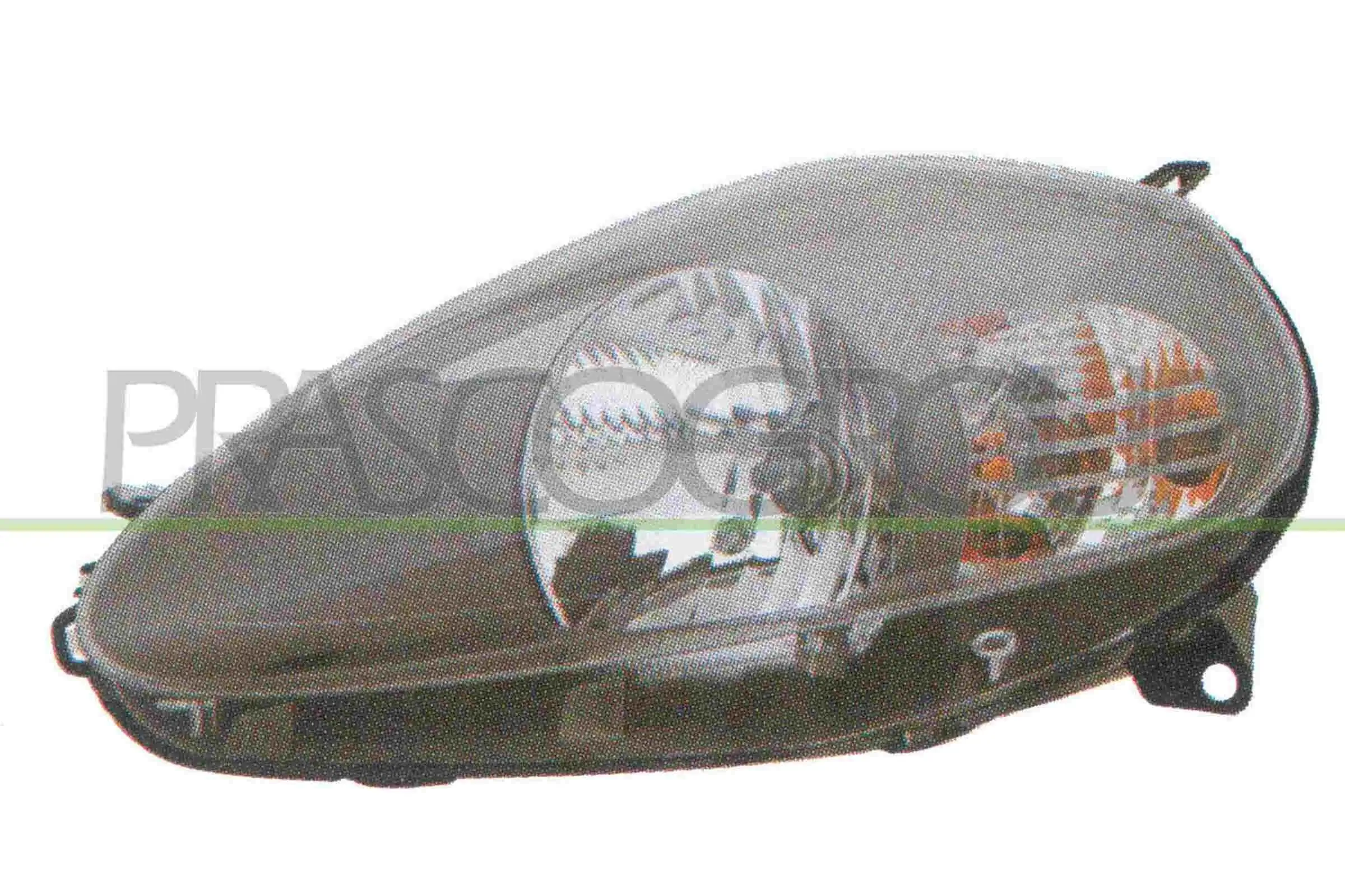 Hauptscheinwerfer links PRASCO FT3424814