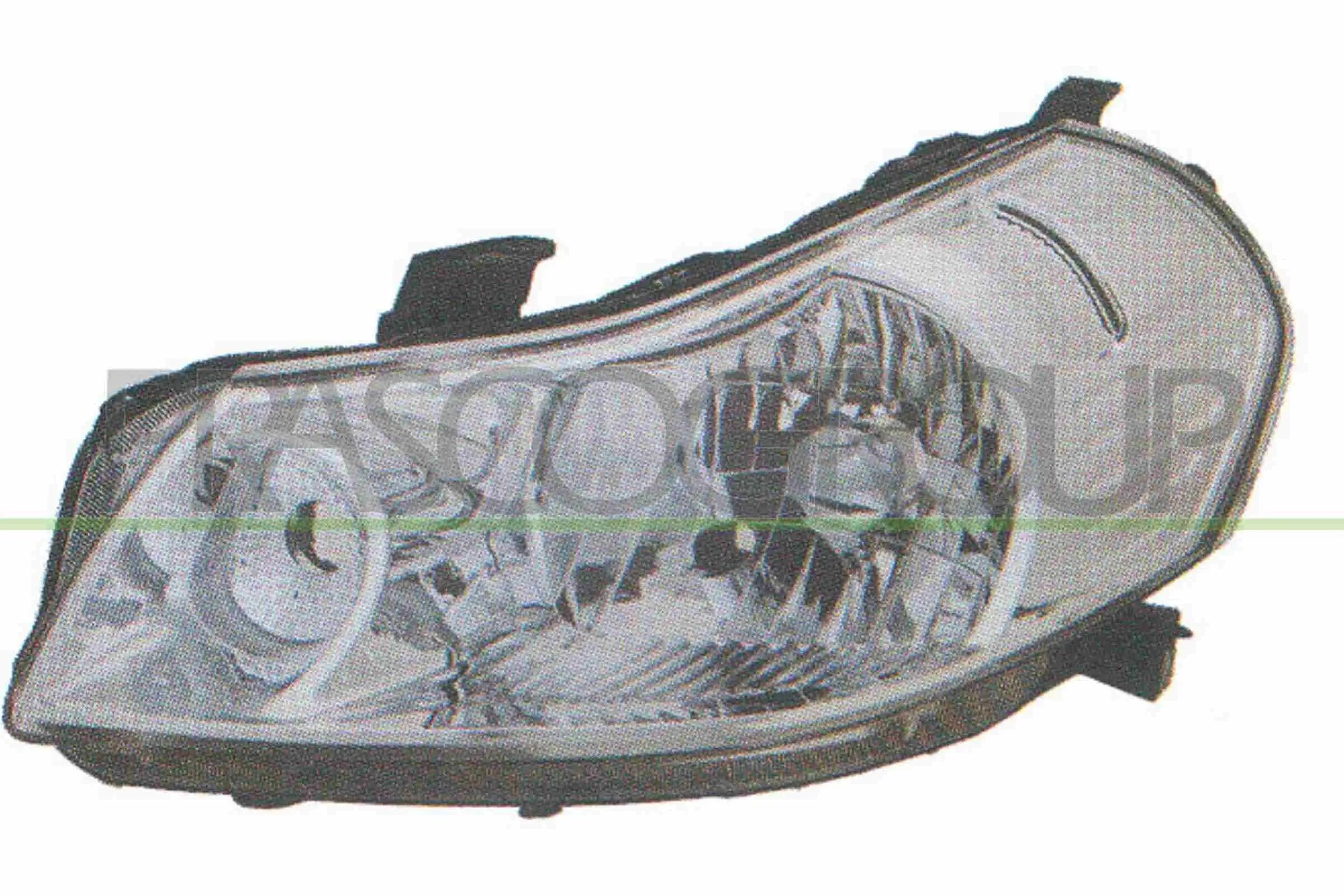 Hauptscheinwerfer links PRASCO FT3604804