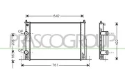 Kühler, Motorkühlung PRASCO FT420R002