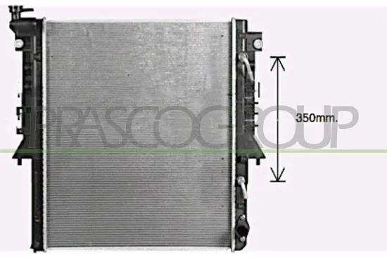 Kühler, Motorkühlung PRASCO FT824R002 Bild Kühler, Motorkühlung PRASCO FT824R002