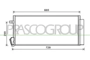 Kondensator, Klimaanlage PRASCO FT910C001