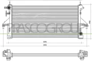 Kühler, Motorkühlung PRASCO FT930R009
