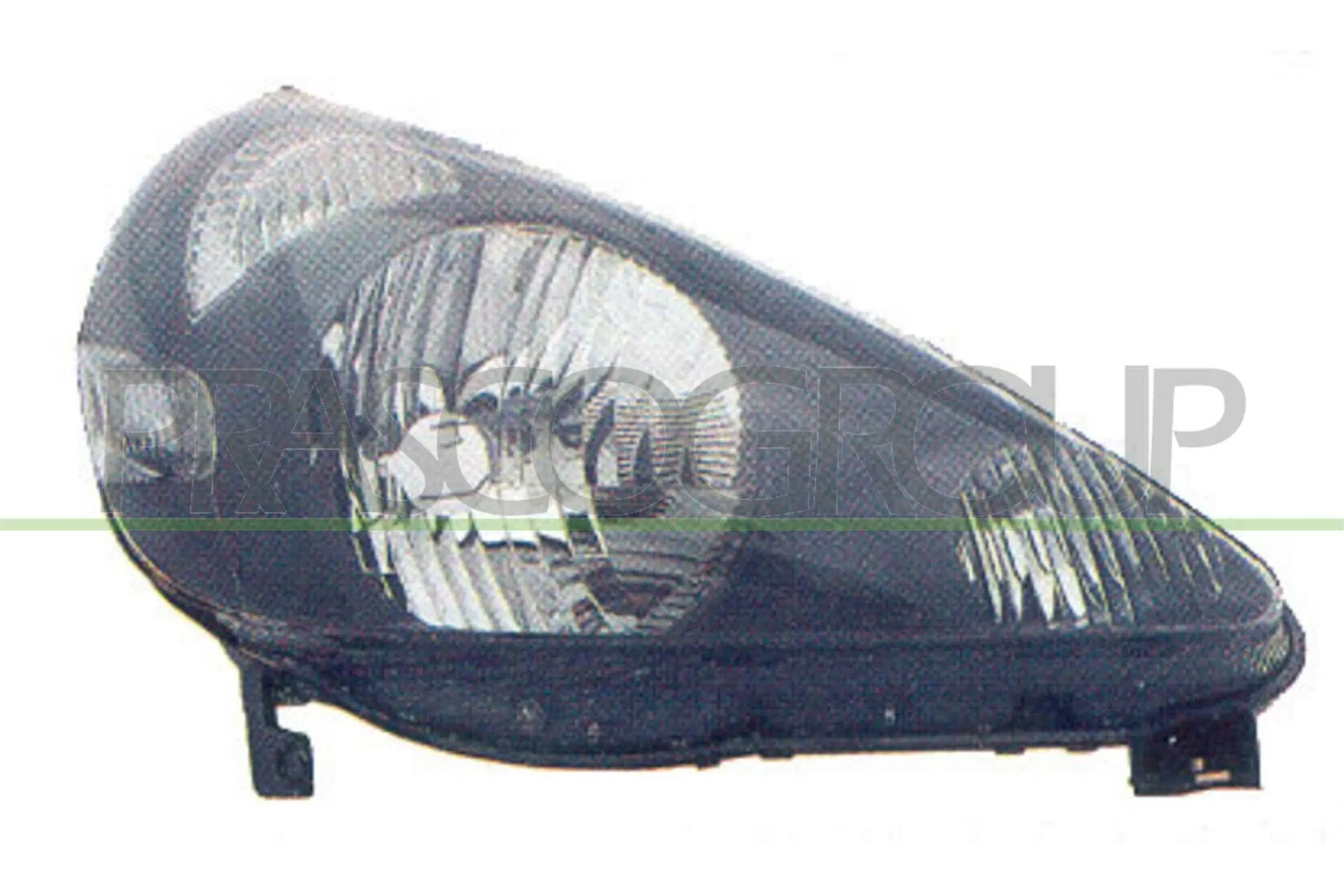 Hauptscheinwerfer rechts PRASCO HD3204803