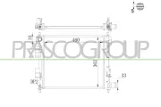 Kühler, Motorkühlung PRASCO HN004R001