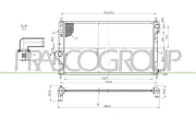 Kühler, Motorkühlung PRASCO JE030R001