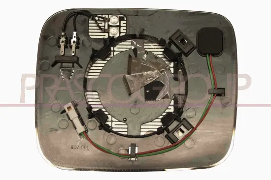 Spiegelglas, Außenspiegel links PRASCO JE1007524 Bild Spiegelglas, Außenspiegel links PRASCO JE1007524