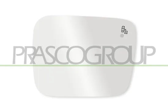 Spiegelglas, Außenspiegel rechts PRASCO JE1007533 Bild Spiegelglas, Außenspiegel rechts PRASCO JE1007533