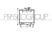 Kühler, Motorkühlung PRASCO KI320R002