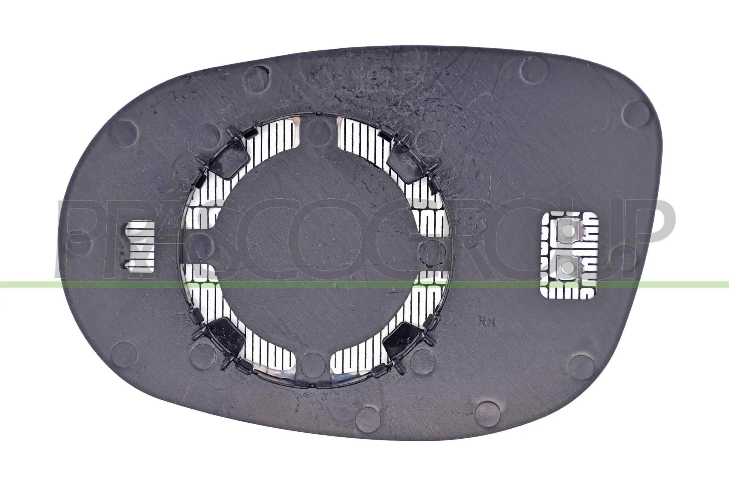 Spiegelglas, Außenspiegel rechts PRASCO LA0047513