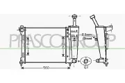 Kühler, Motorkühlung PRASCO LA004R002