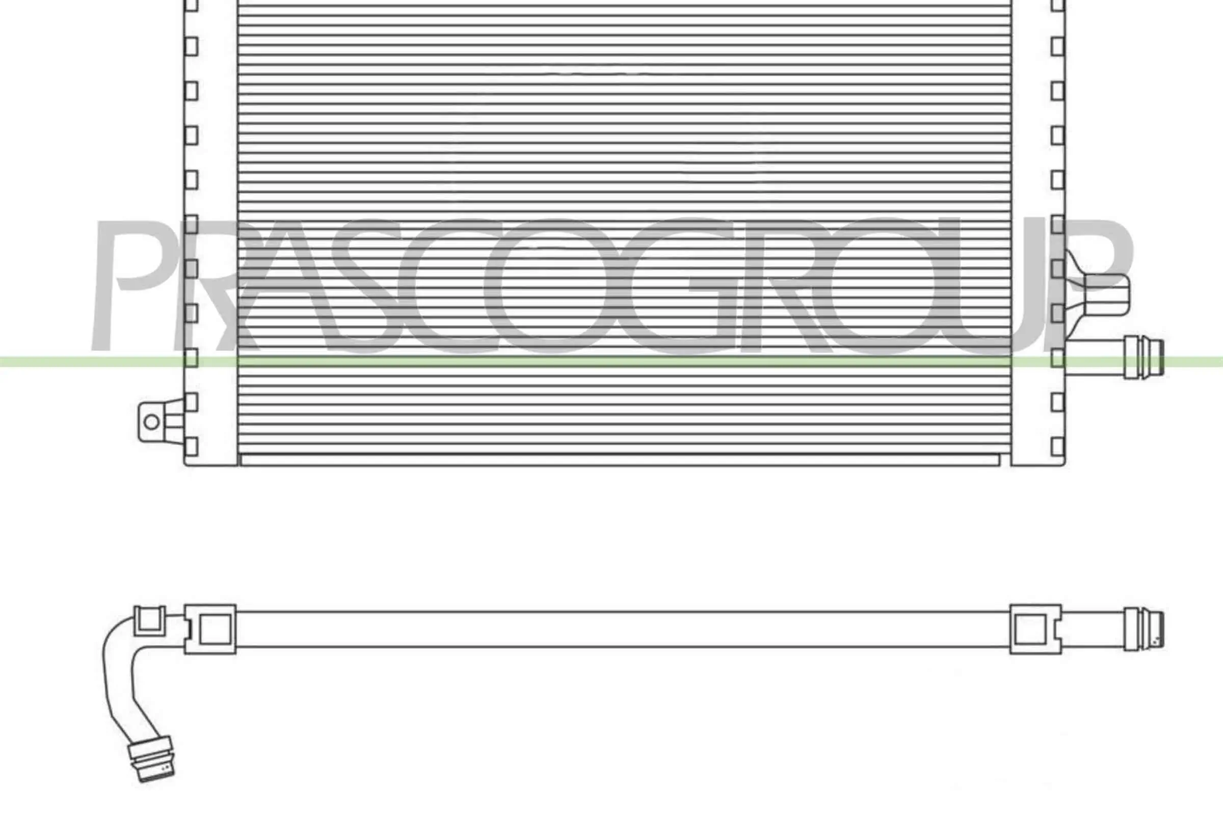 Kühler, Motorkühlung PRASCO LR036R001