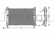 Kühler, Motorkühlung PRASCO ME026R001