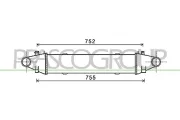 Ladeluftkühler PRASCO ME029N001
