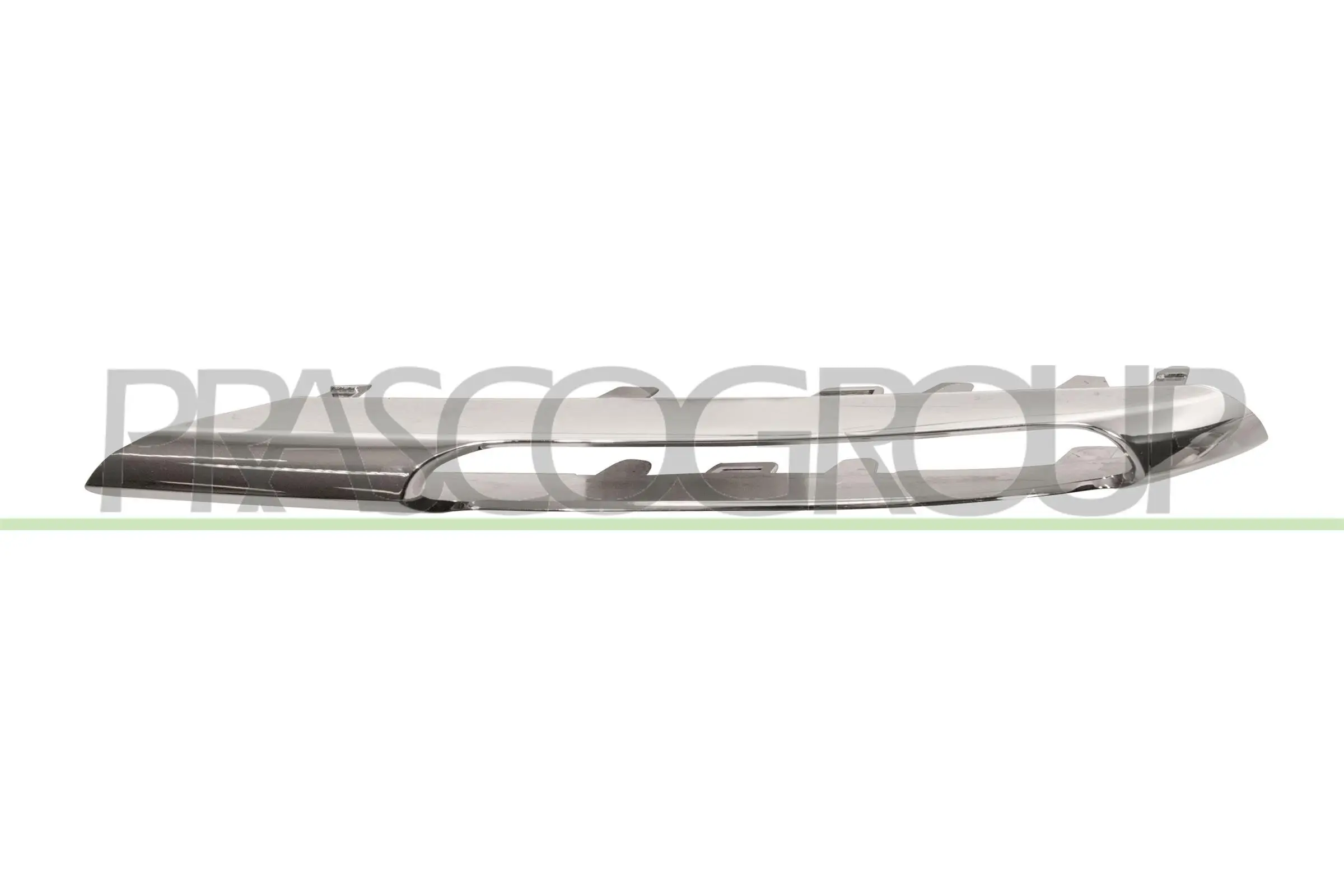 Zier-/Schutzleiste, Stoßfänger vorne links PRASCO ME0431224