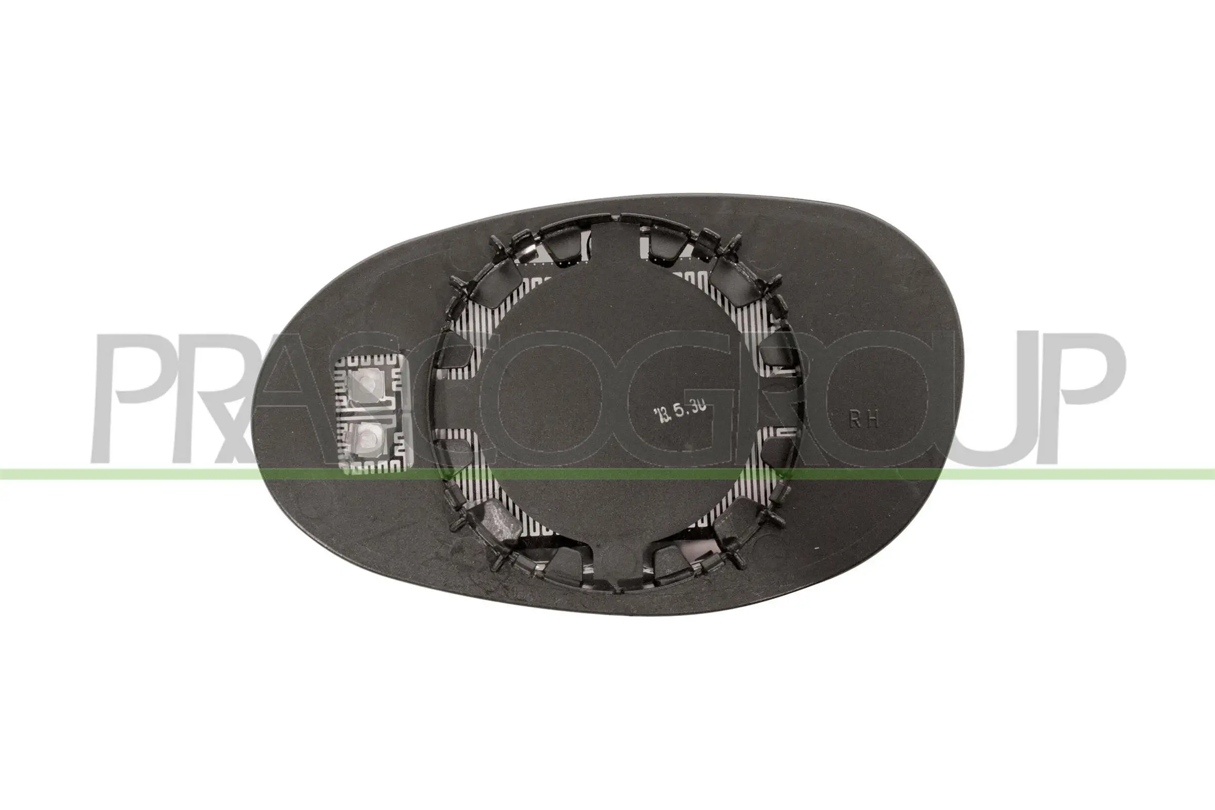 Spiegelglas, Außenspiegel rechts PRASCO ME3027513