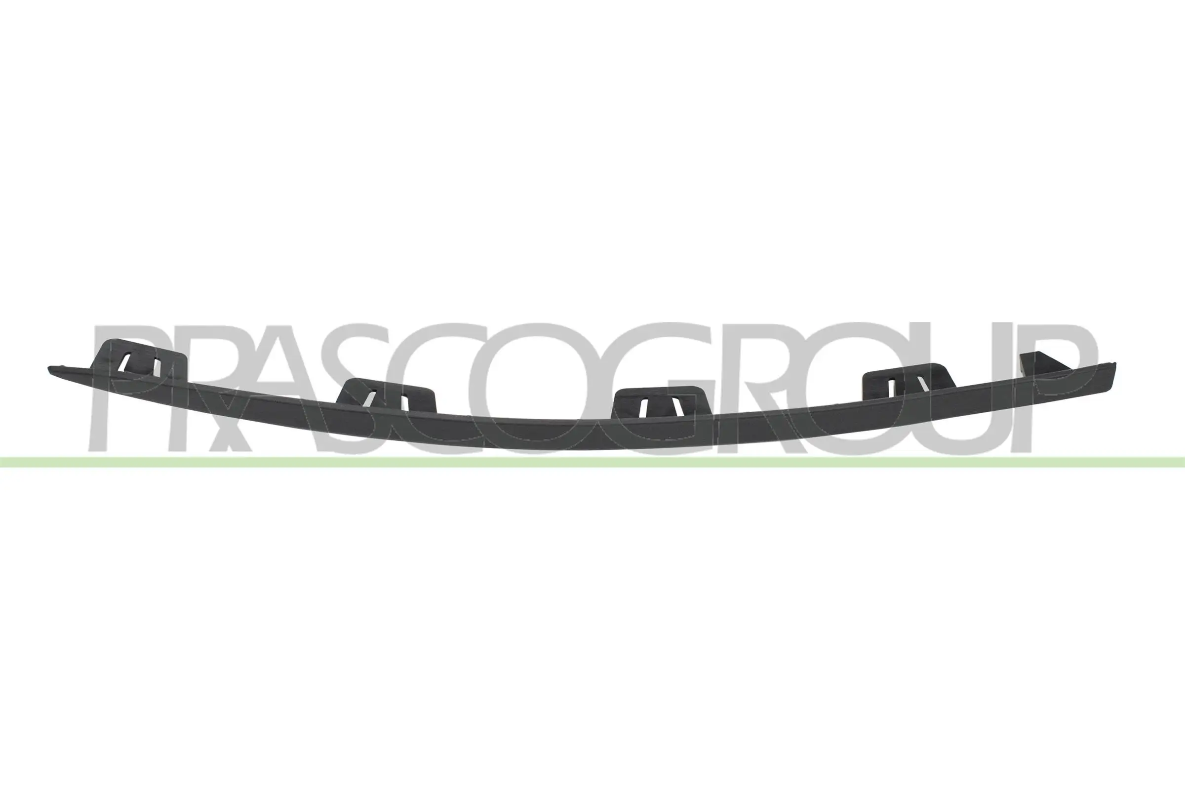 Zier-/Schutzleiste, Stoßfänger vorne links PRASCO ME3331234
