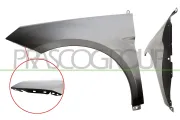 Kotflügel vorne links PRASCO ME4223004