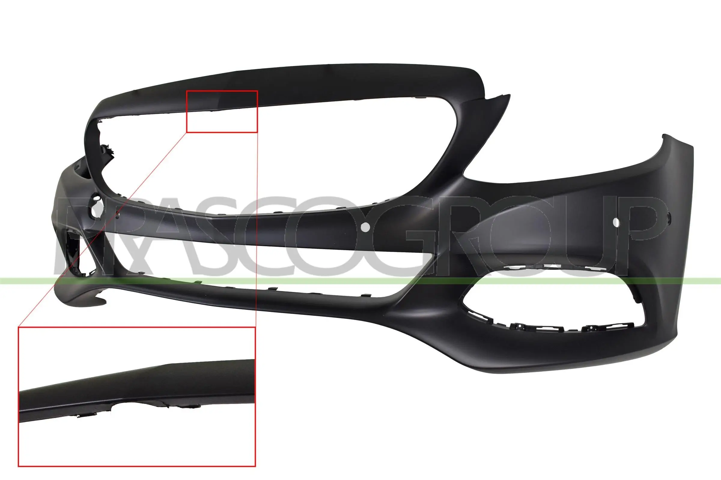 Stoßfänger vorne PRASCO ME4421021