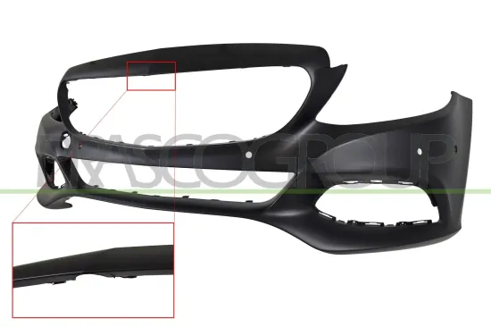 Stoßfänger vorne PRASCO ME4421021 Bild Stoßfänger vorne PRASCO ME4421021