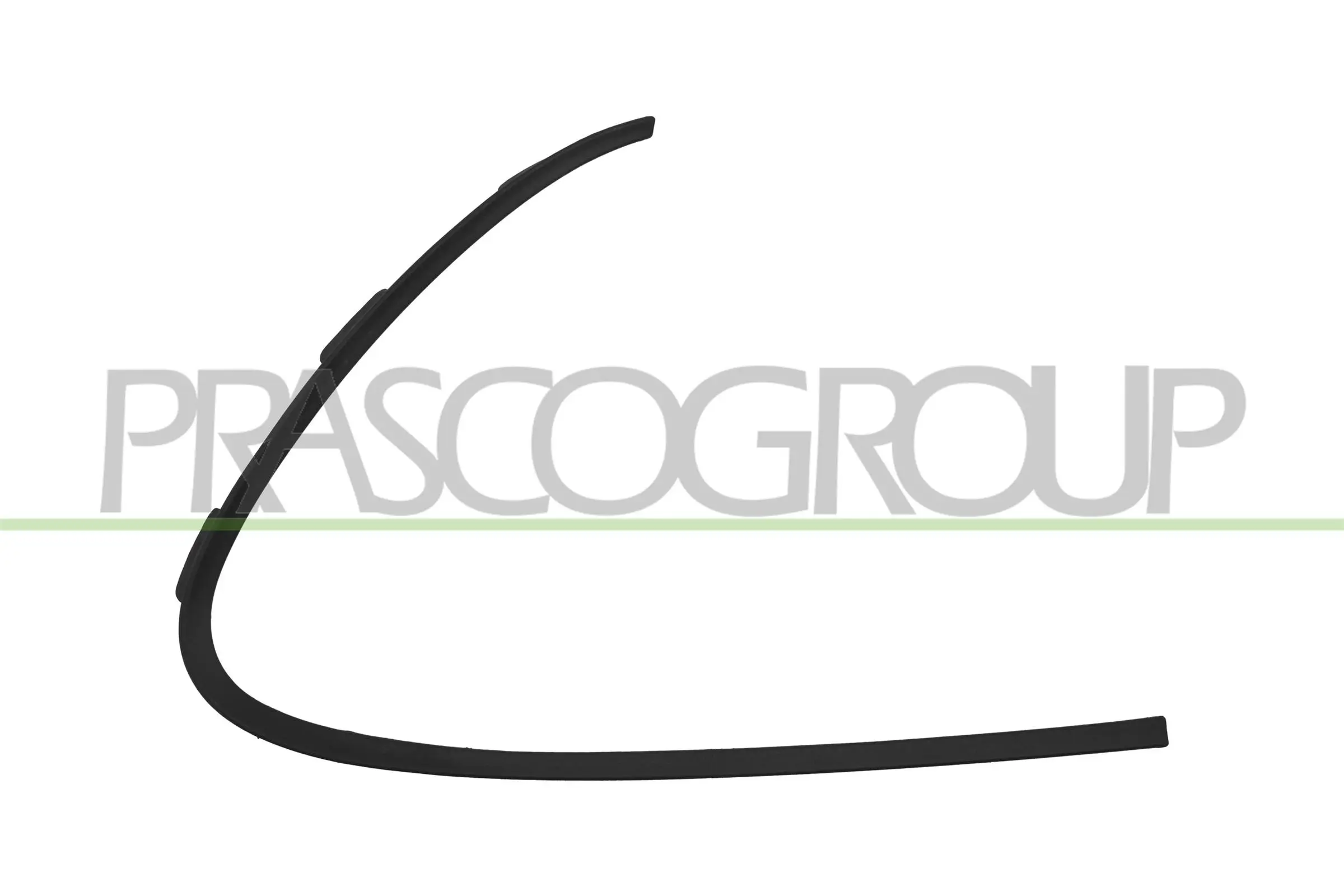 Zier-/Schutzleiste, Stoßfänger vorne rechts PRASCO ME4501201