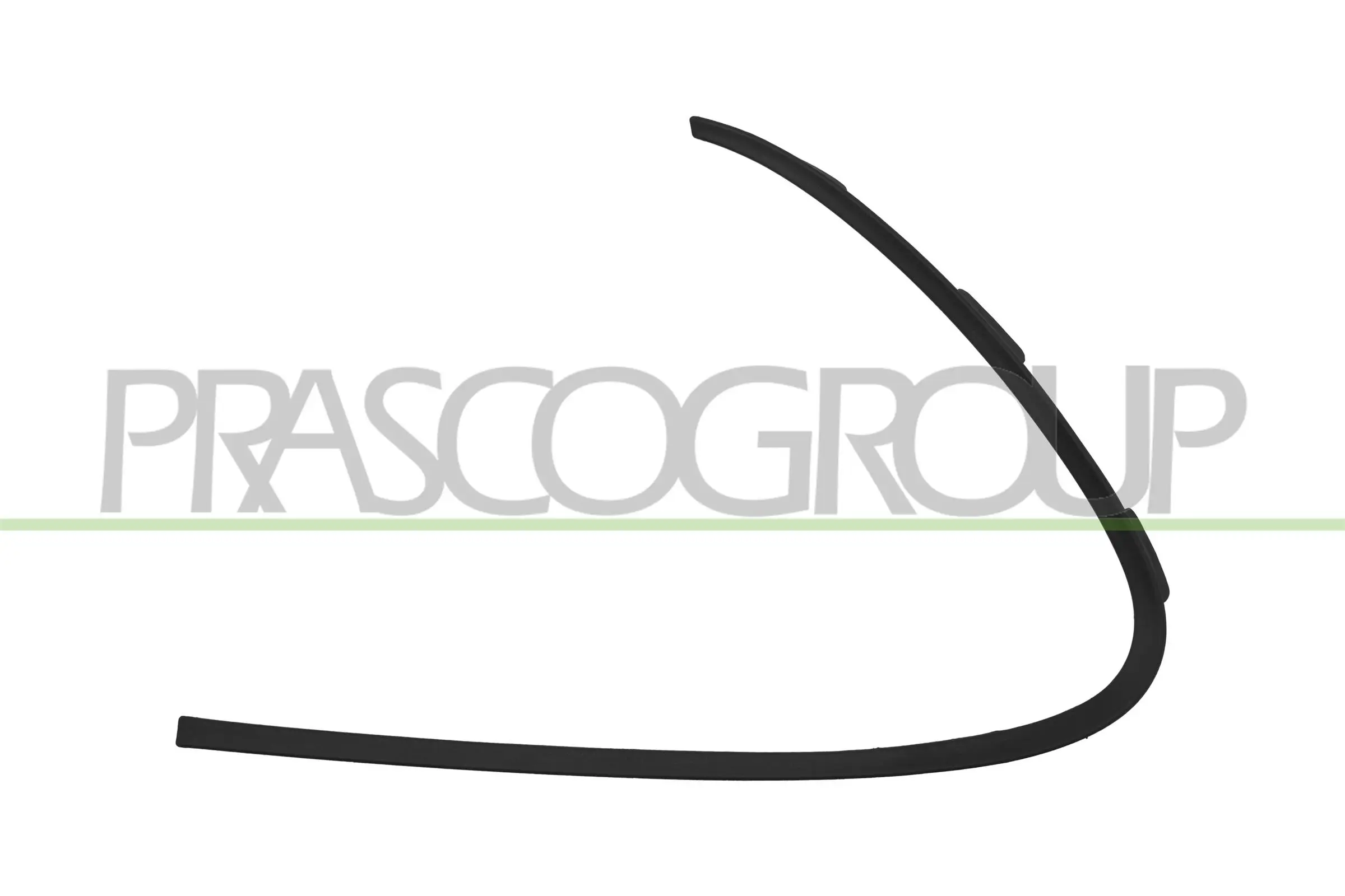 Zier-/Schutzleiste, Stoßfänger vorne links PRASCO ME4501202