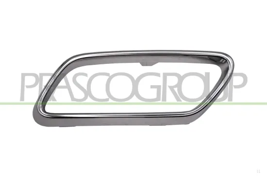 Endrohrblende hinten links PRASCO ME4502174 Bild Endrohrblende hinten links PRASCO ME4502174