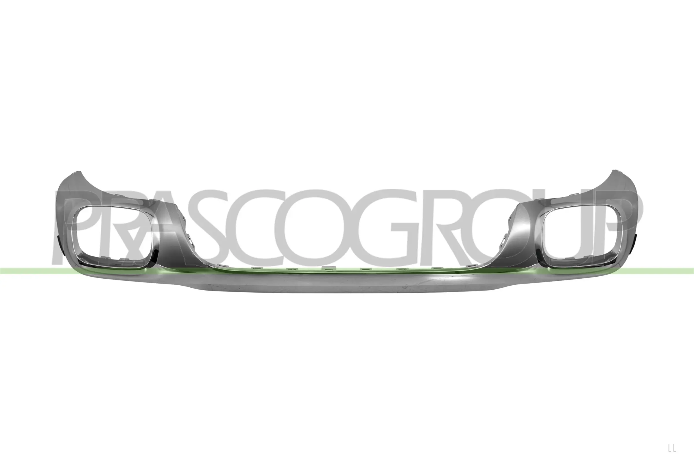 Zier-/Schutzleiste, Stoßfänger hinten PRASCO ME7041255