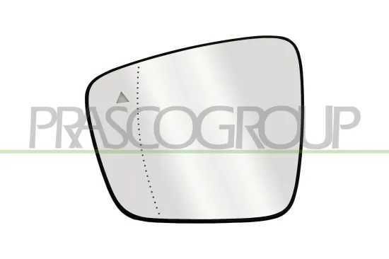 Spiegelglas, Außenspiegel links PRASCO ME7527524 Bild Spiegelglas, Außenspiegel links PRASCO ME7527524