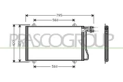 Kondensator, Klimaanlage PRASCO ME915C001