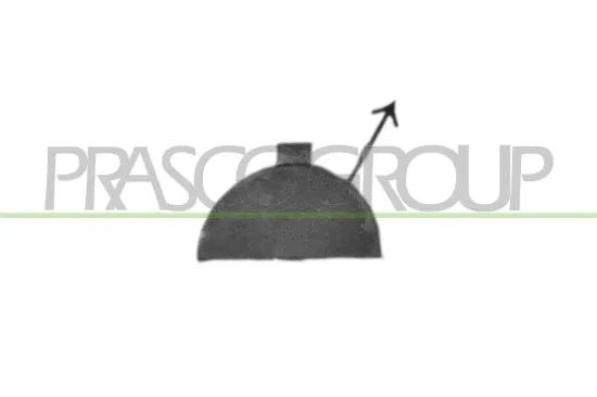 Klappe, Abschlepphaken vorne PRASCO MN3041236 Bild Klappe, Abschlepphaken vorne PRASCO MN3041236