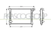 Kühler, Motorkühlung PRASCO MN304R002