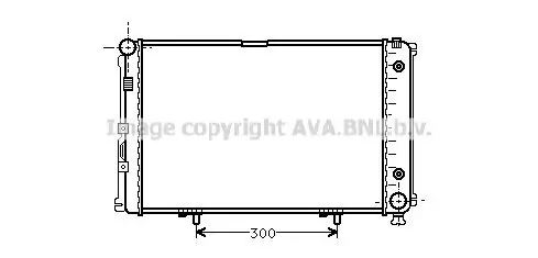 Kühler, Motorkühlung PRASCO MS2061 Bild Kühler, Motorkühlung PRASCO MS2061