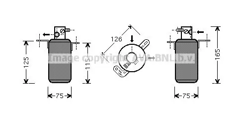 Trockner, Klimaanlage PRASCO MSD373