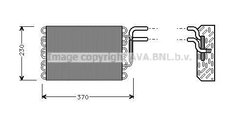 Verdampfer, Klimaanlage PRASCO MSV002 Bild Verdampfer, Klimaanlage PRASCO MSV002