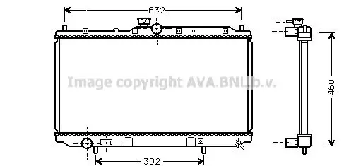 Kühler, Motorkühlung PRASCO MT2142 Bild Kühler, Motorkühlung PRASCO MT2142
