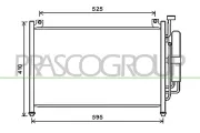 Kondensator, Klimaanlage PRASCO MZ309C001