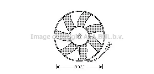 Lüfter, Motorkühlung PRASCO OL7522 Bild Lüfter, Motorkühlung PRASCO OL7522