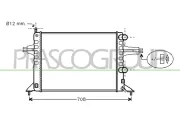 Kühler, Motorkühlung PRASCO OP017R012