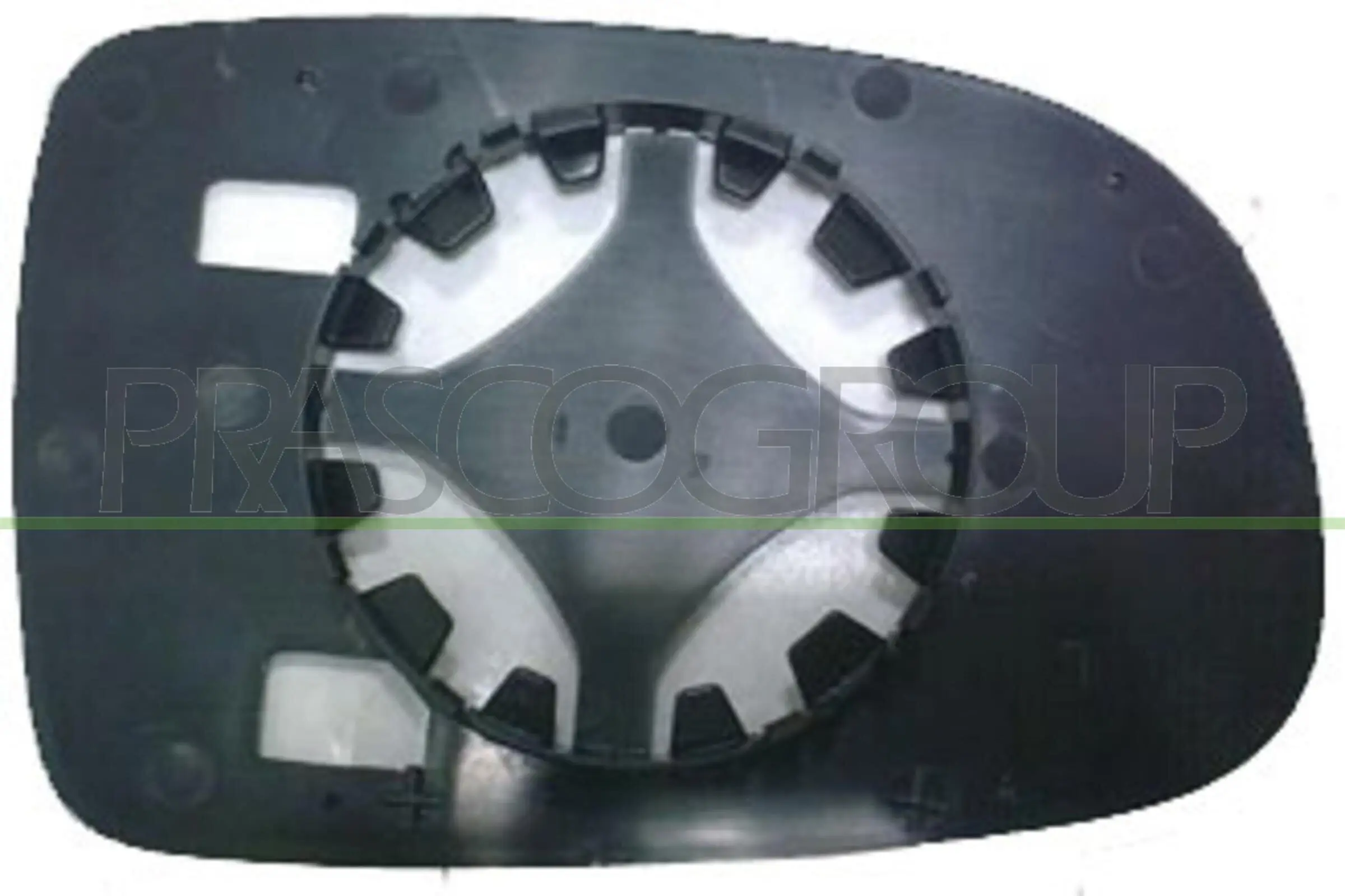 Spiegelglas, Außenspiegel links PRASCO OP0307514