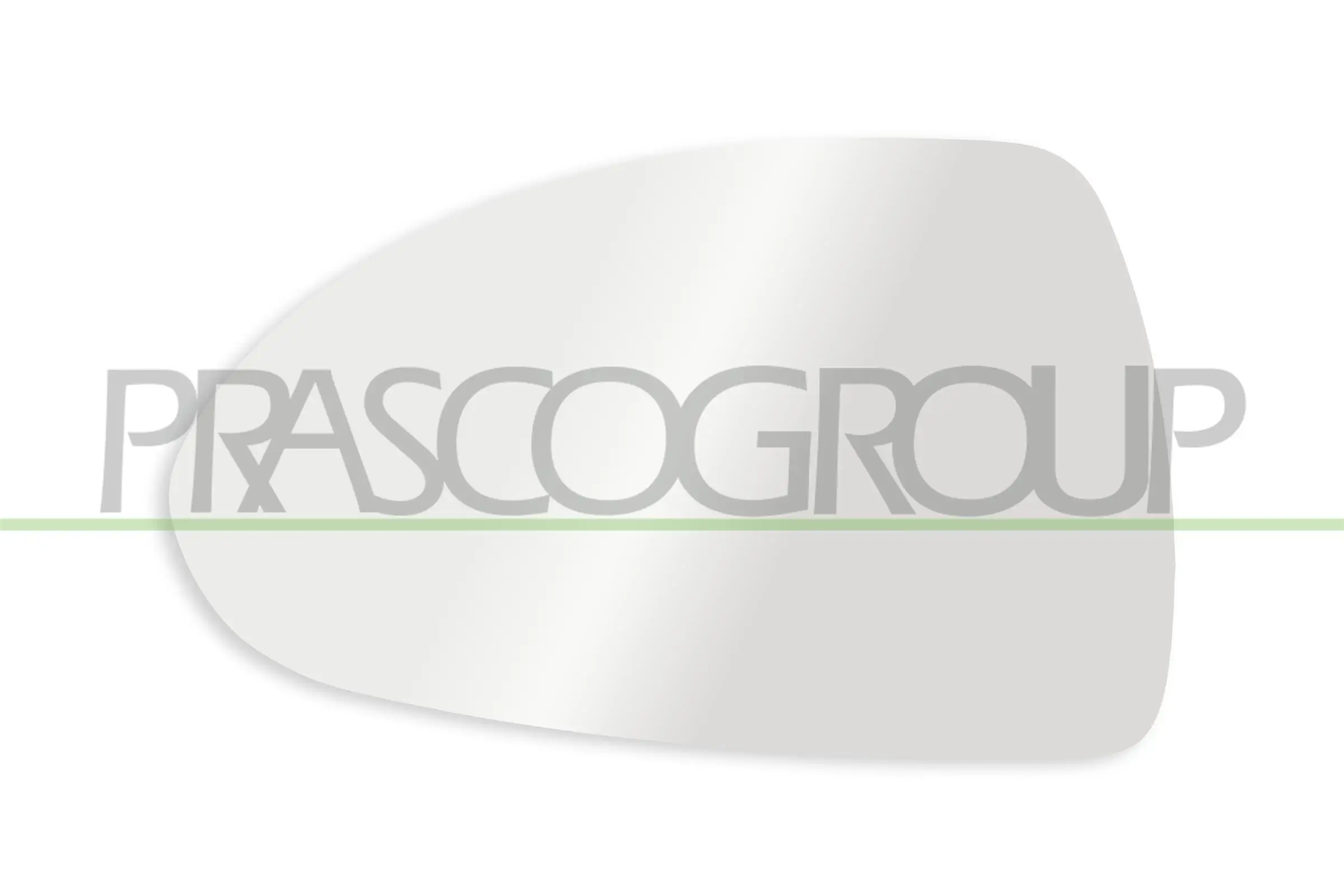 Spiegelglas, Außenspiegel links PRASCO OP0347504