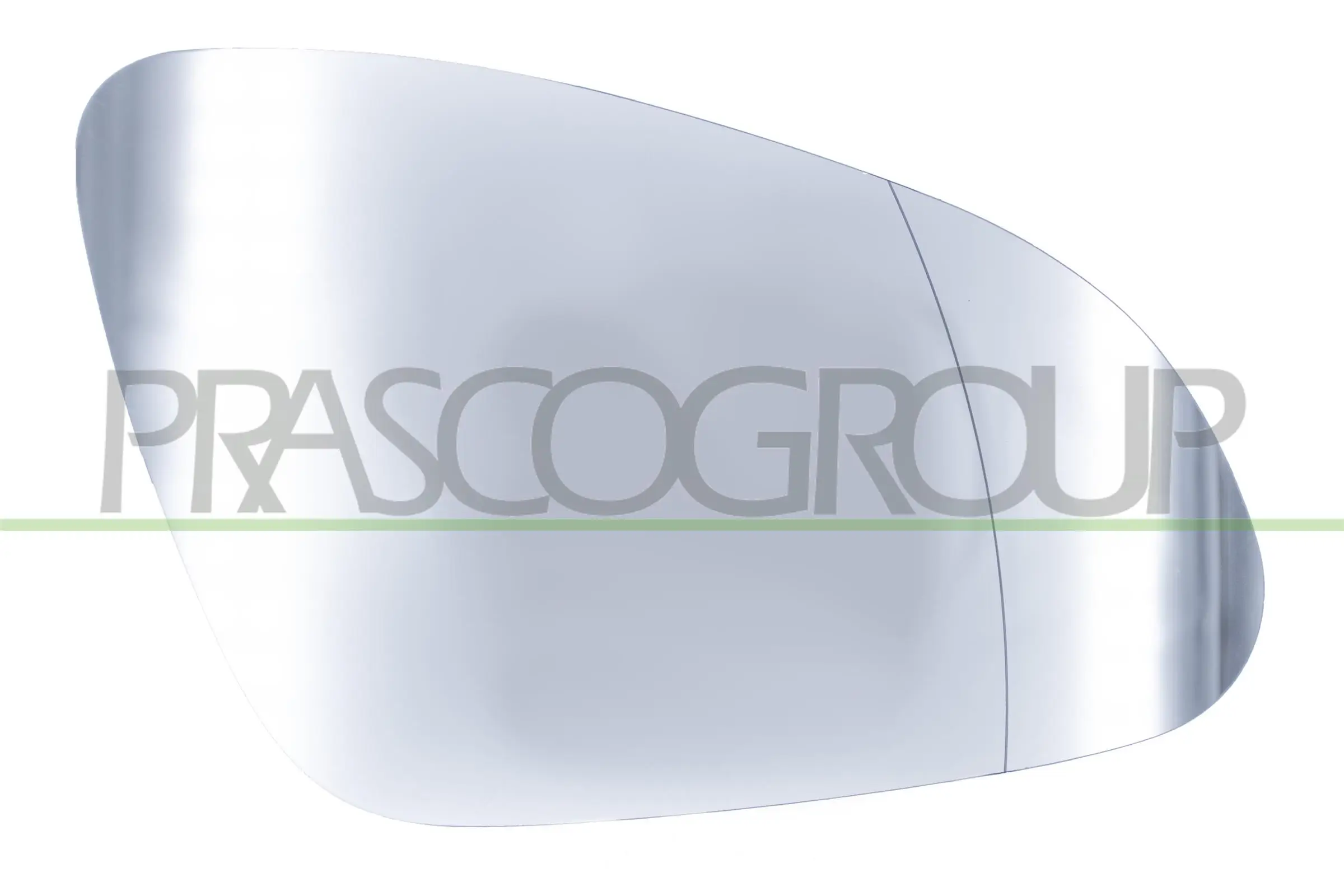 Spiegelglas, Außenspiegel rechts PRASCO OP2017515