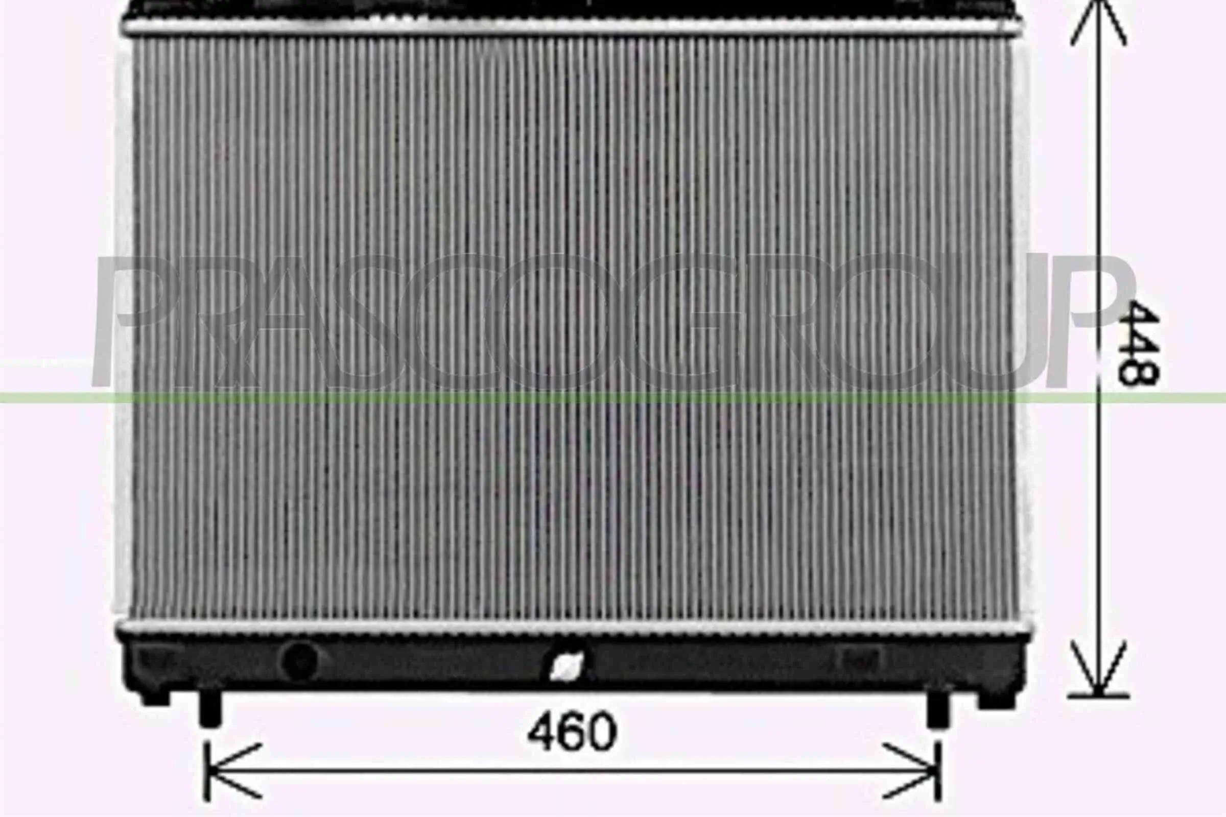 Kühler, Motorkühlung PRASCO OP305R004