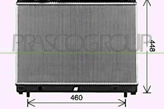 Kühler, Motorkühlung PRASCO OP305R004 Bild Kühler, Motorkühlung PRASCO OP305R004